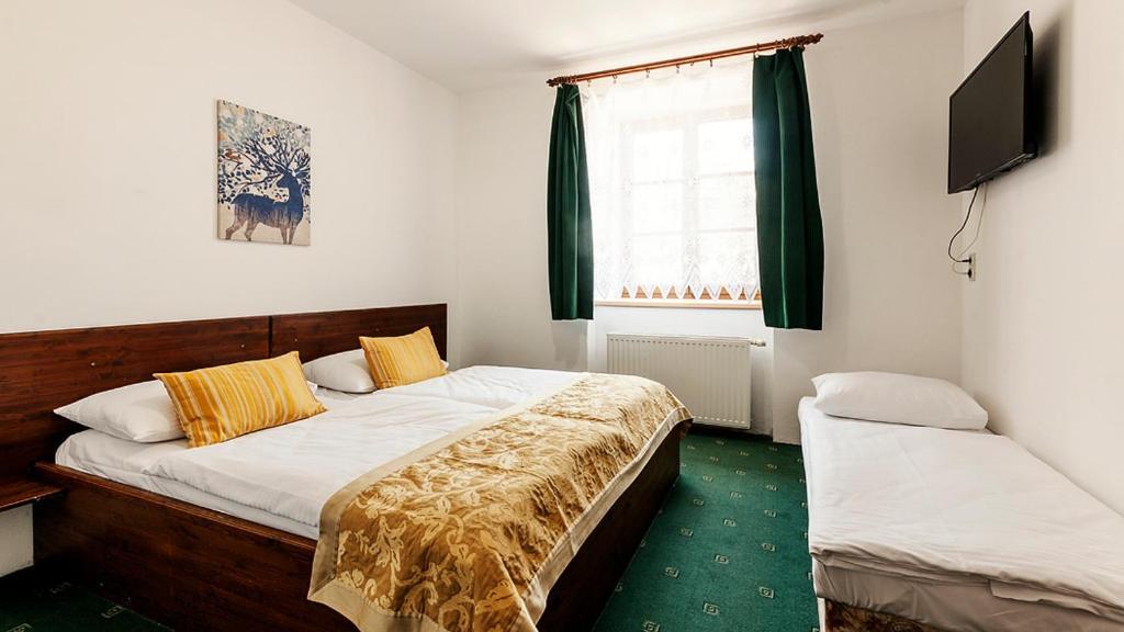 Pension U Zamku Lechovice ภายนอก รูปภาพ